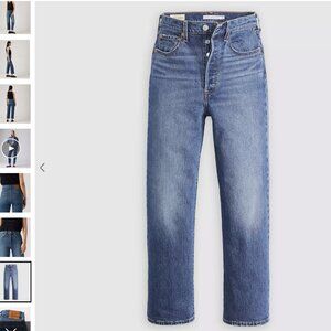 Levis Ribcage Straight size 28